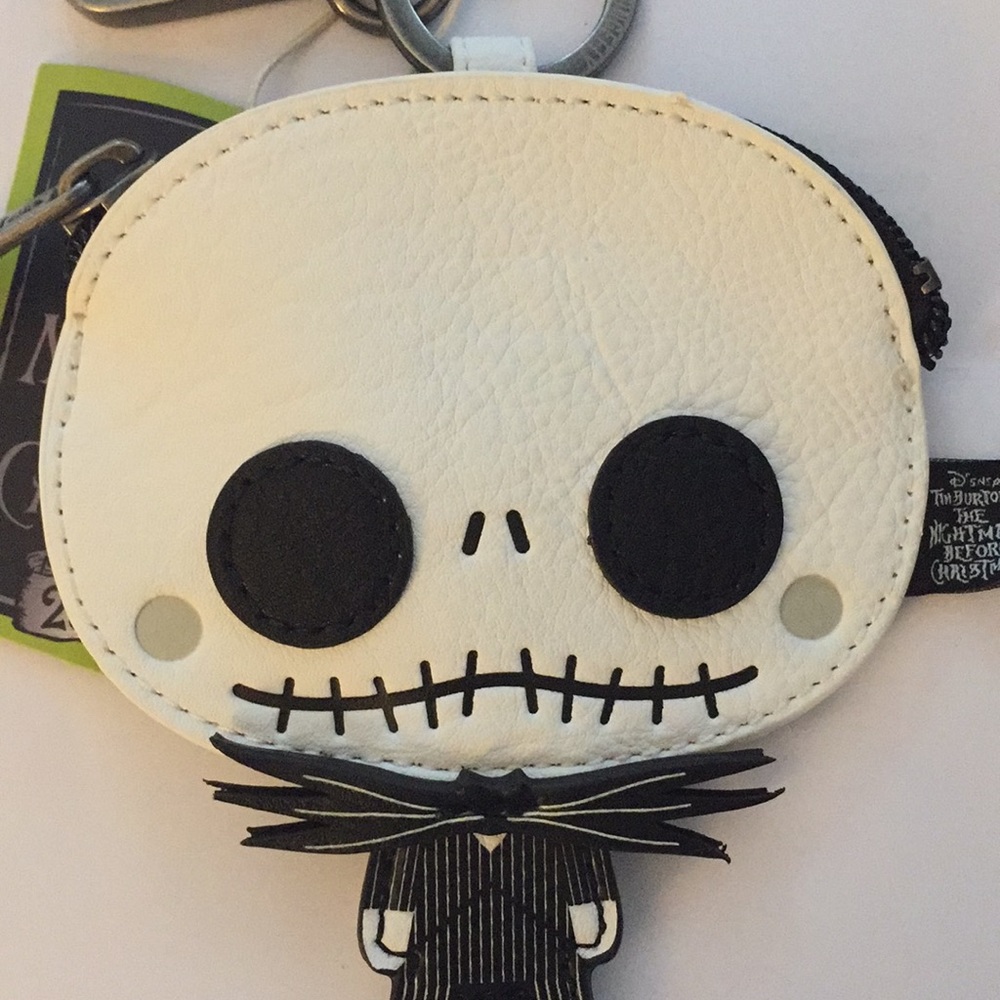 Nightmare Before Christmas Jack Chibi Coin Bag - Picture 2 of 5